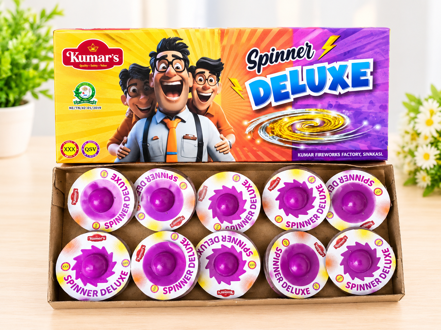 Ground Chakkar Spinner Deluxe (10 pcs)